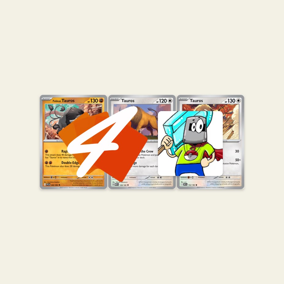 PALDEAN TAUROS : Deal Massive Damage Every Turn ! PTCGL Gameplay (PHANTASMAL FLAMES)